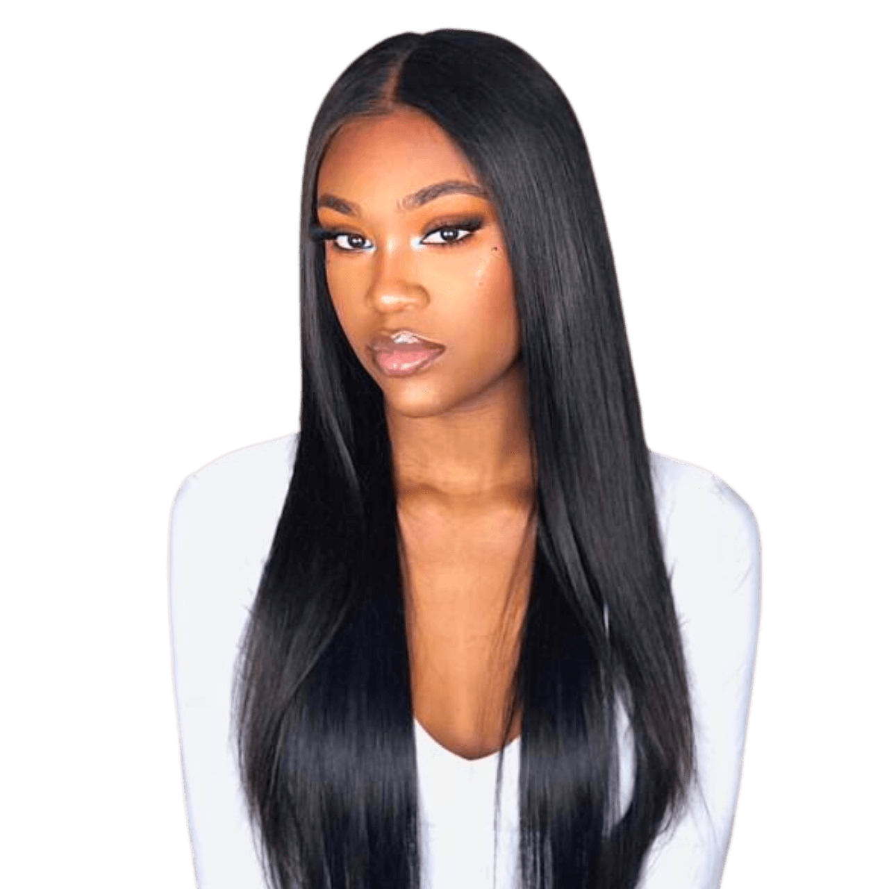 PERUCA LACE WIG MARIA 50 60 CM TELA TRANSPARENTE FRENTE